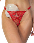 Anastasia Thong Red