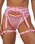 Valentina Garter-Belt Pink